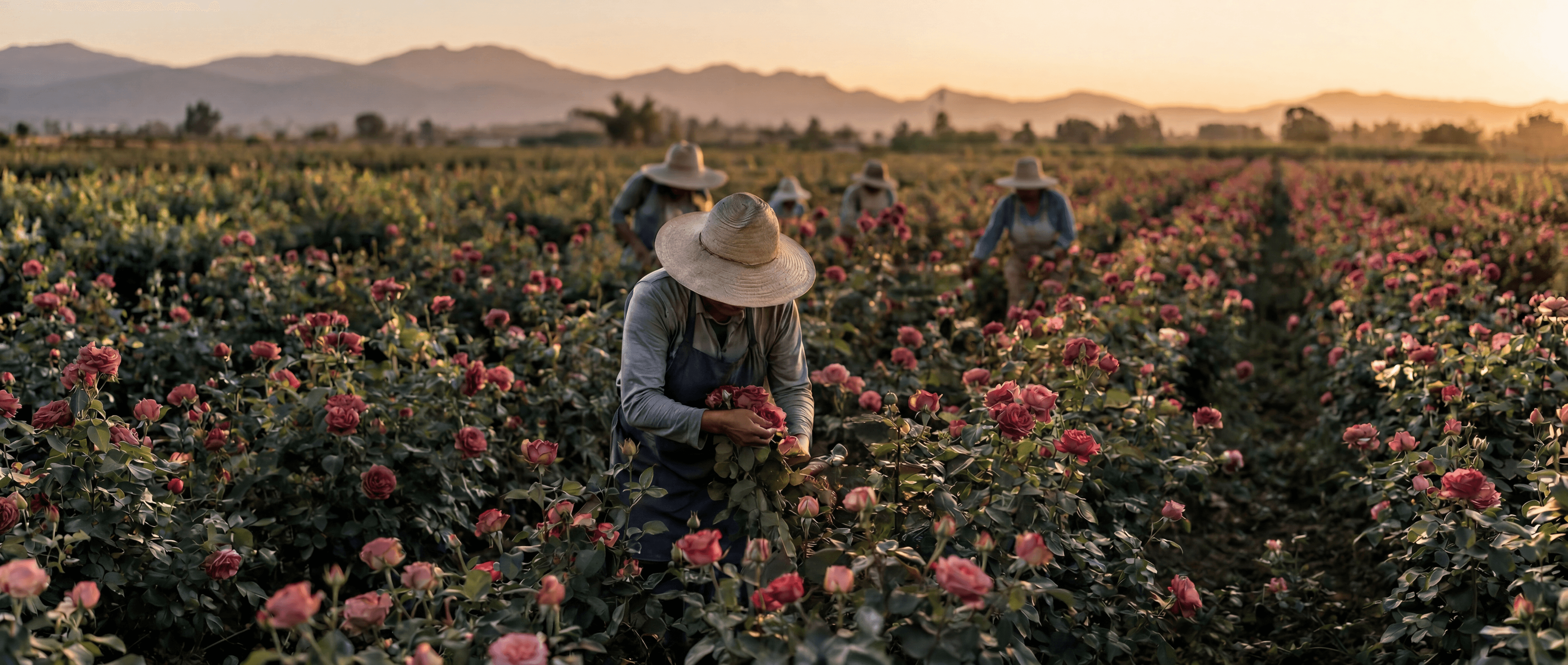 Rosie Farms flower farm in Ecuador